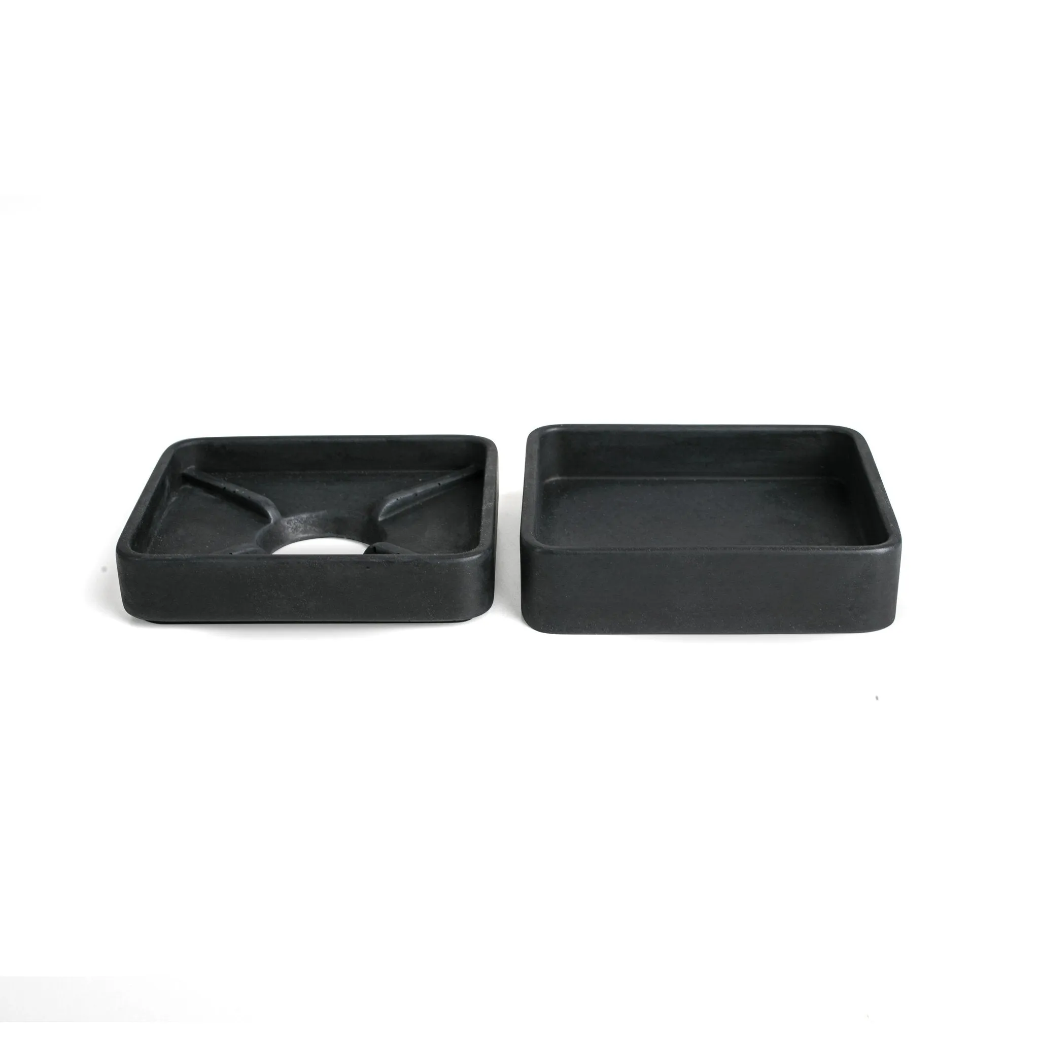 Black Concrete Soap Stand w/ Vegan Soap