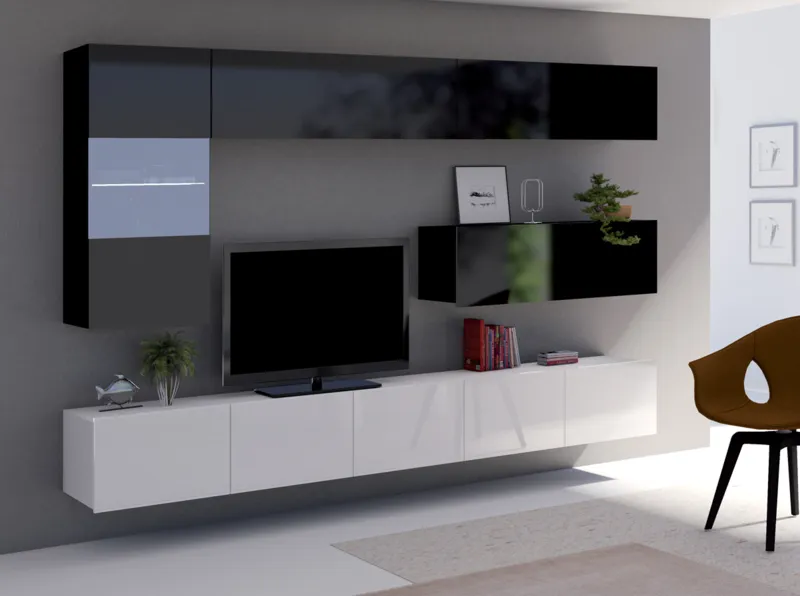 Calabrini 4 Entertainment Unit For TVs Up To 42"