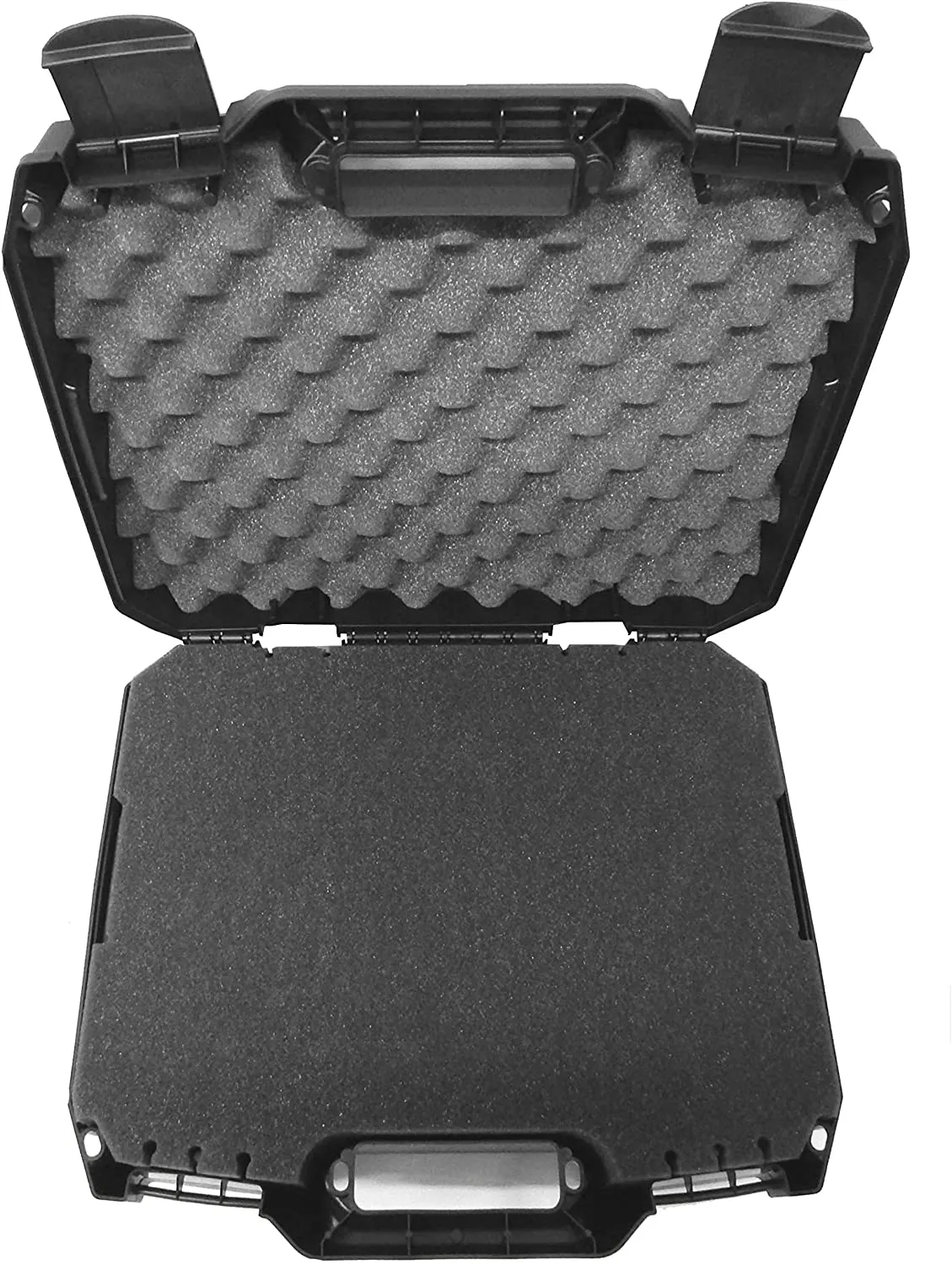 CASEMATIX Hard Shell Projector Travel Case with Customizable Interior Compatible with BenQ MX707, MH535FHD, MH535A, MW535A, HT1070A, MS524AE and More
