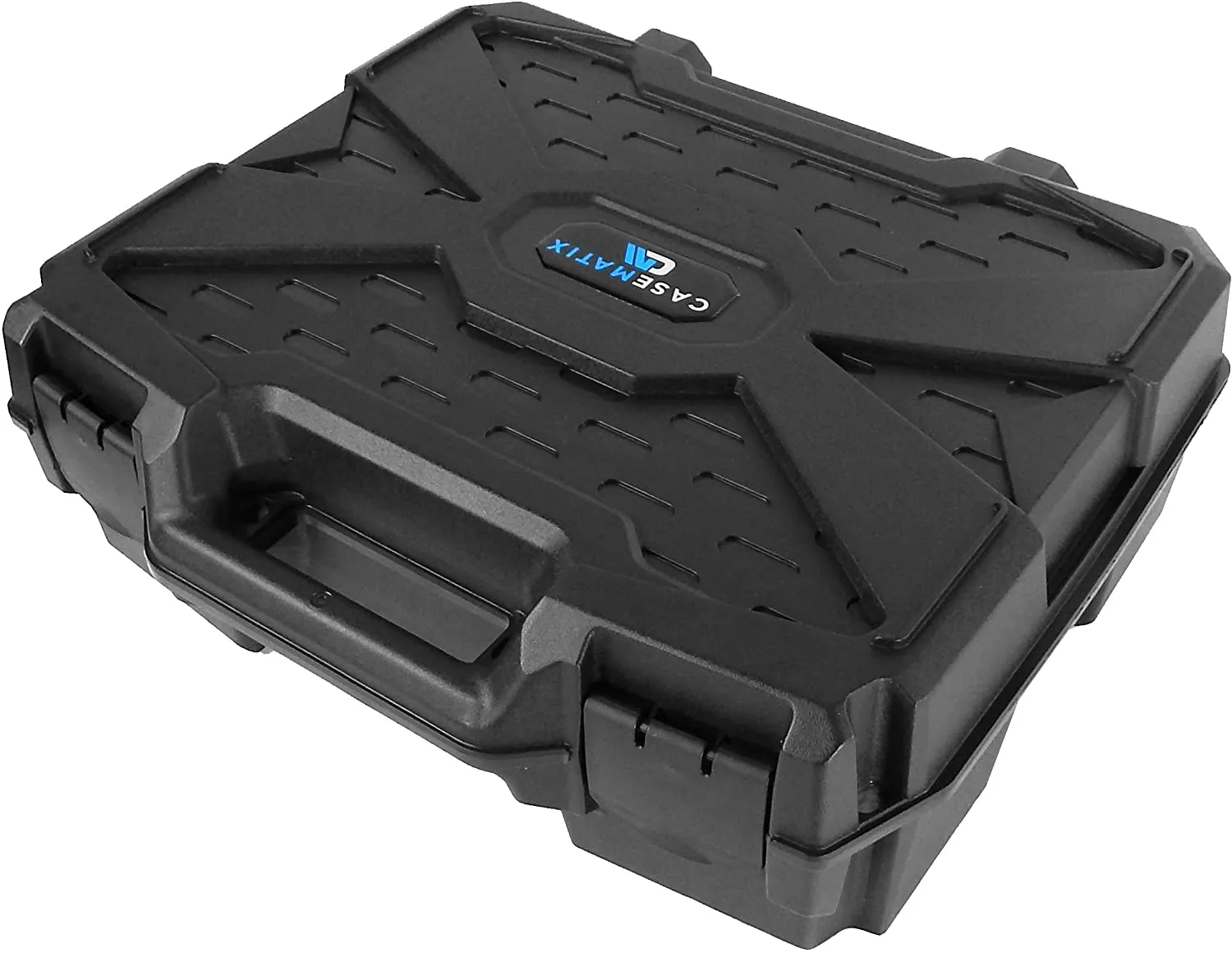 CASEMATIX Projector Travel Case with Hard Shell Outer & Foam Interior Compatible with Select Epson VS240, VS345, VS340 3LCD, XGA, SVGA & 3D Projectors