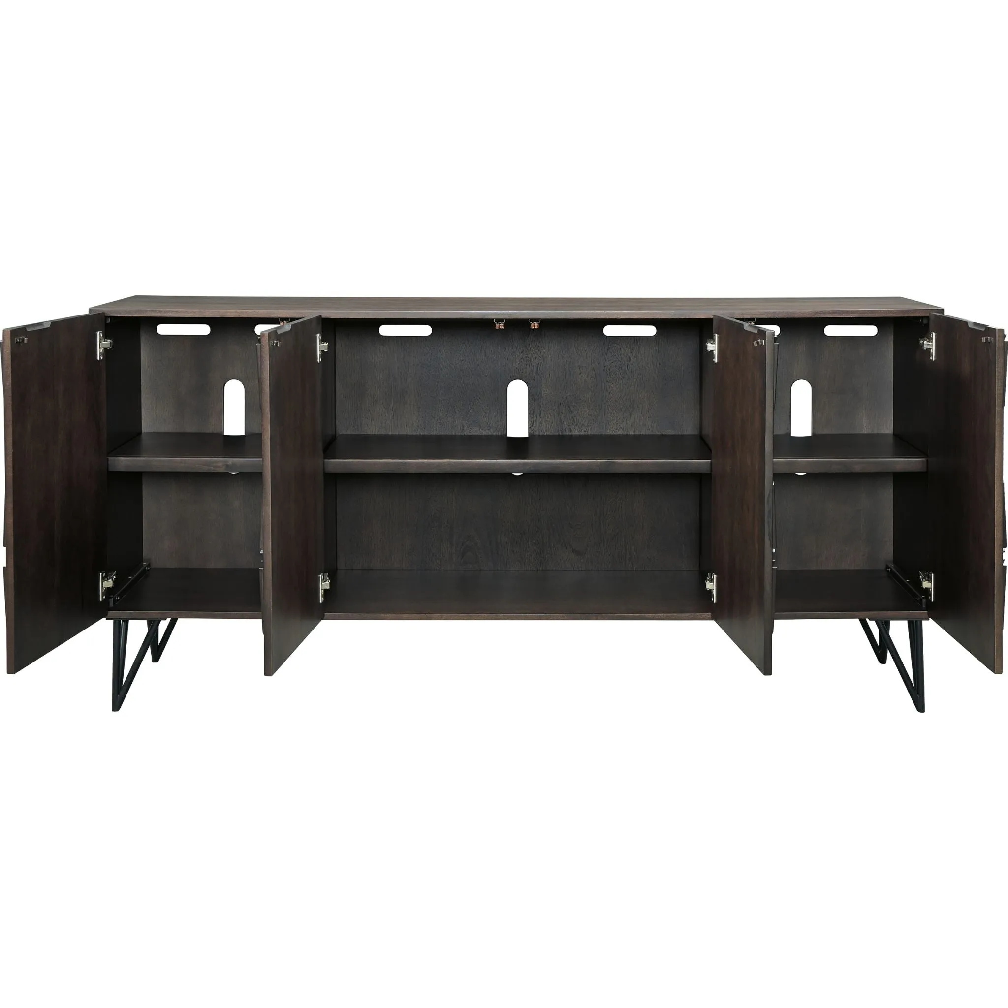 Chasinfield TV Stand - Dark Brown