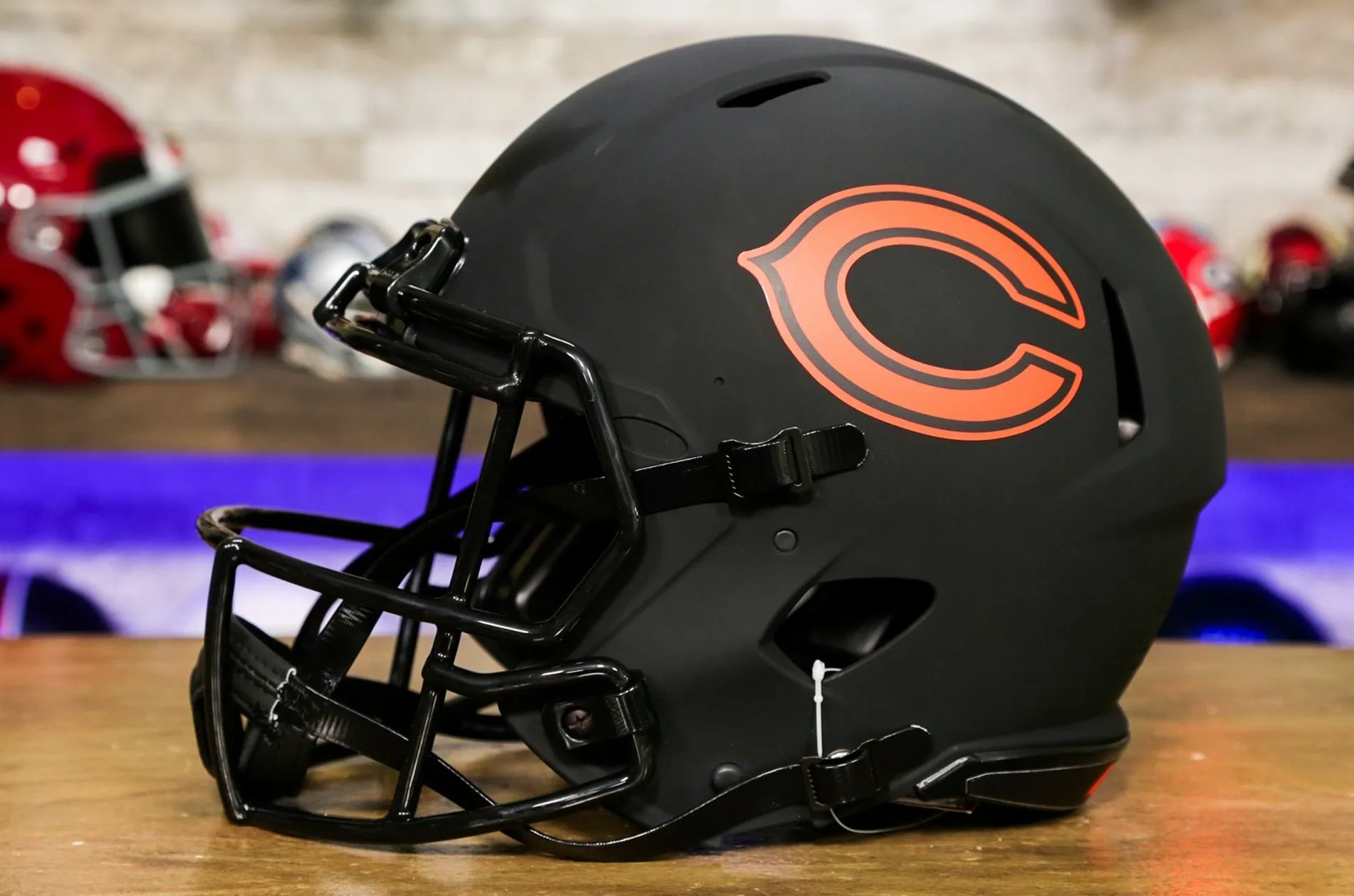 Chicago Bears Riddell Speed Authentic Helmet - Eclipse