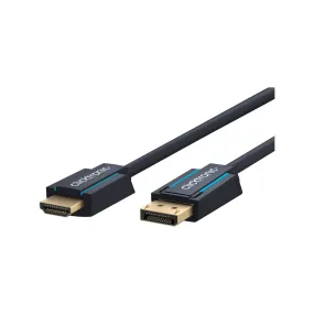 Clicktronic Display port to HDMI 5m