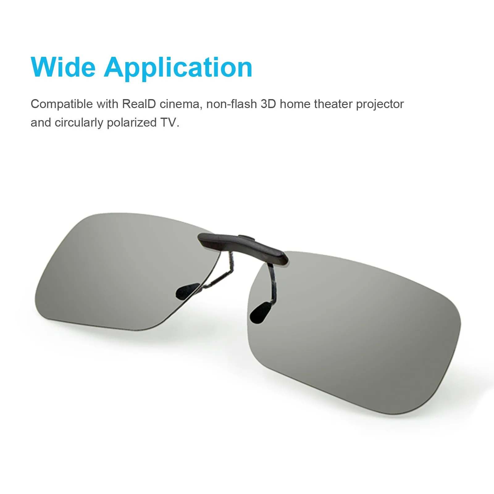 Clip-on 3D Glasses