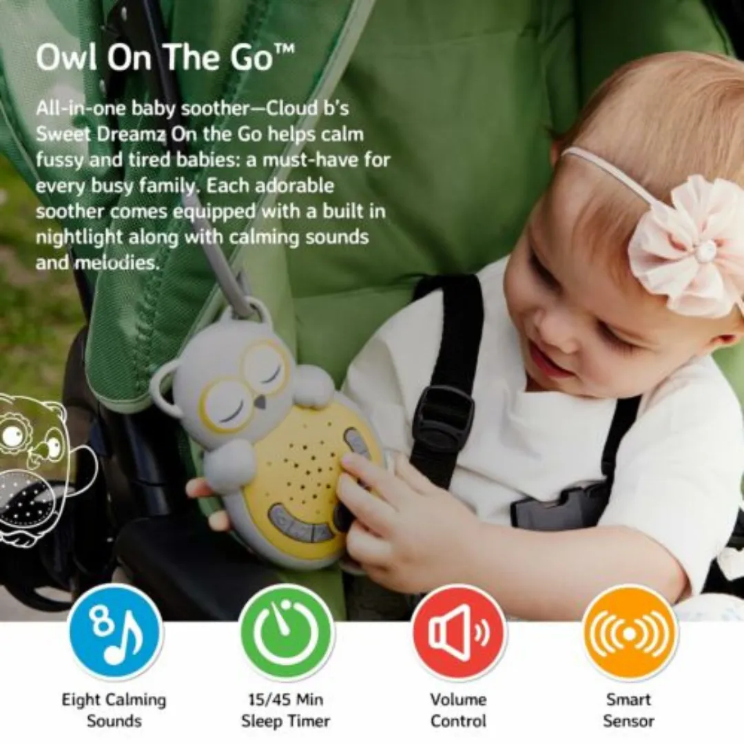 Cloud.b Sweet Dreamz On the Go - Owl (0m )
