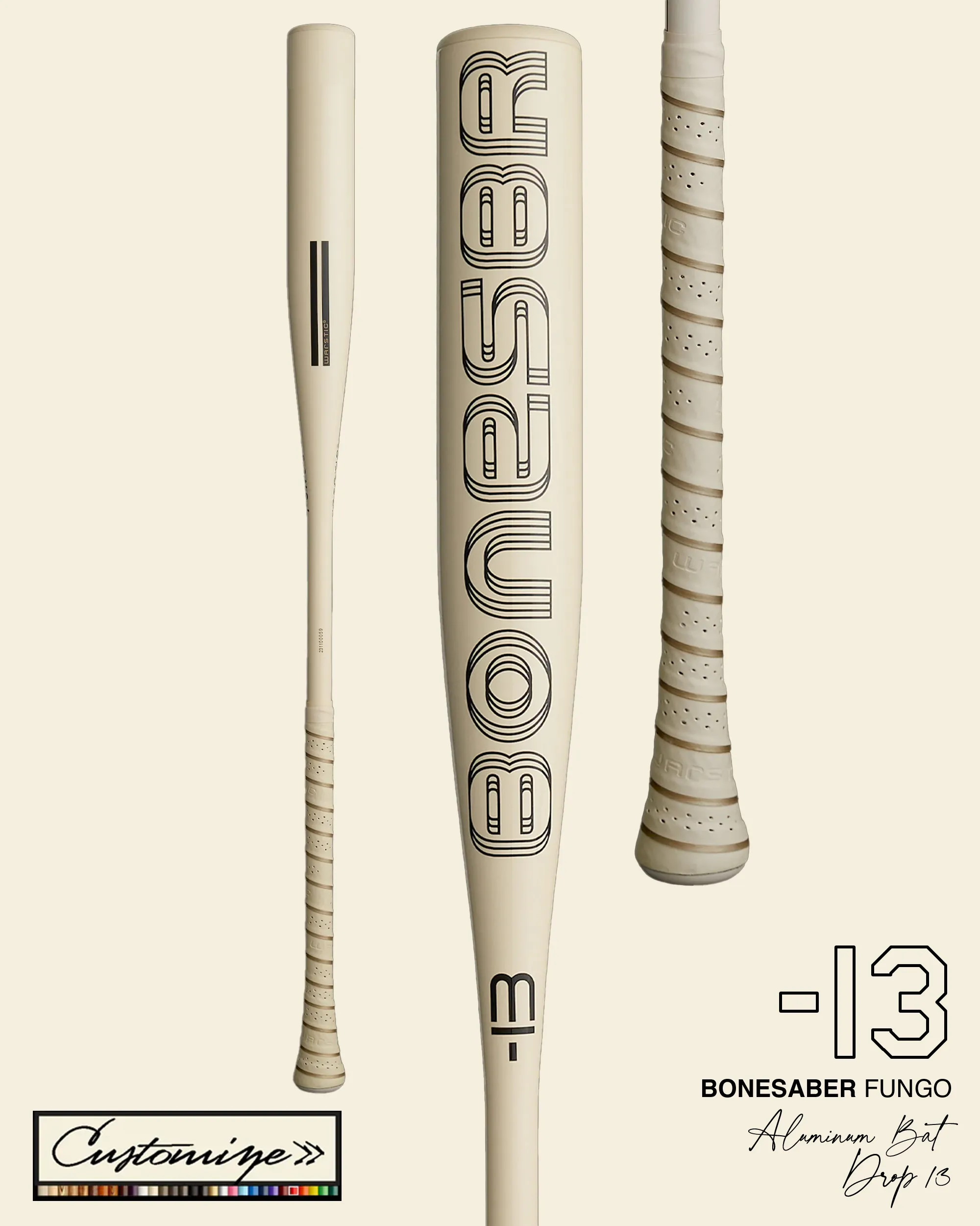 CUSTOM BONESABER METAL FUNGO