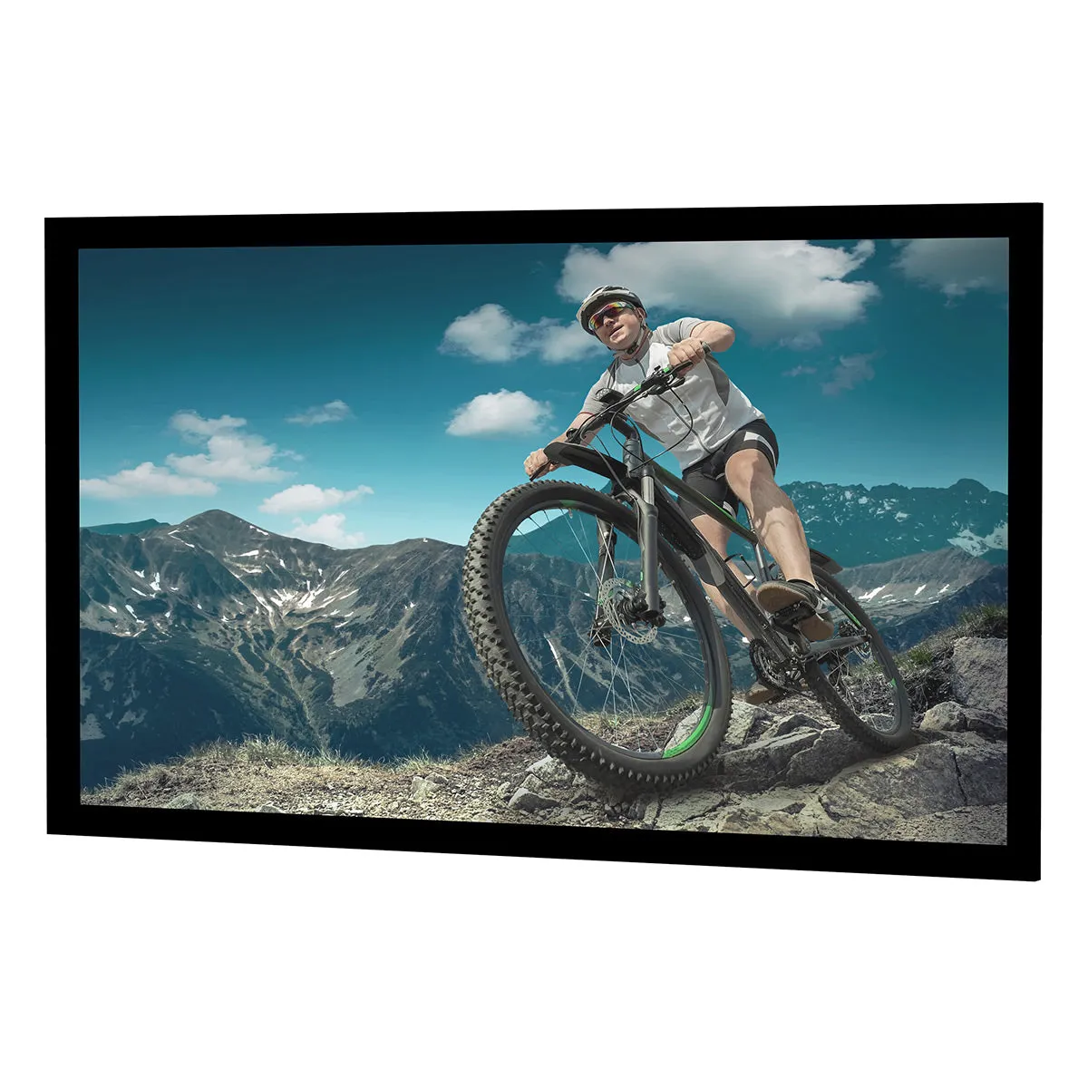 Da-Lite 95566V Cinema Contour 100" Diagonal 16:9 Projection Screen with Da-Mat