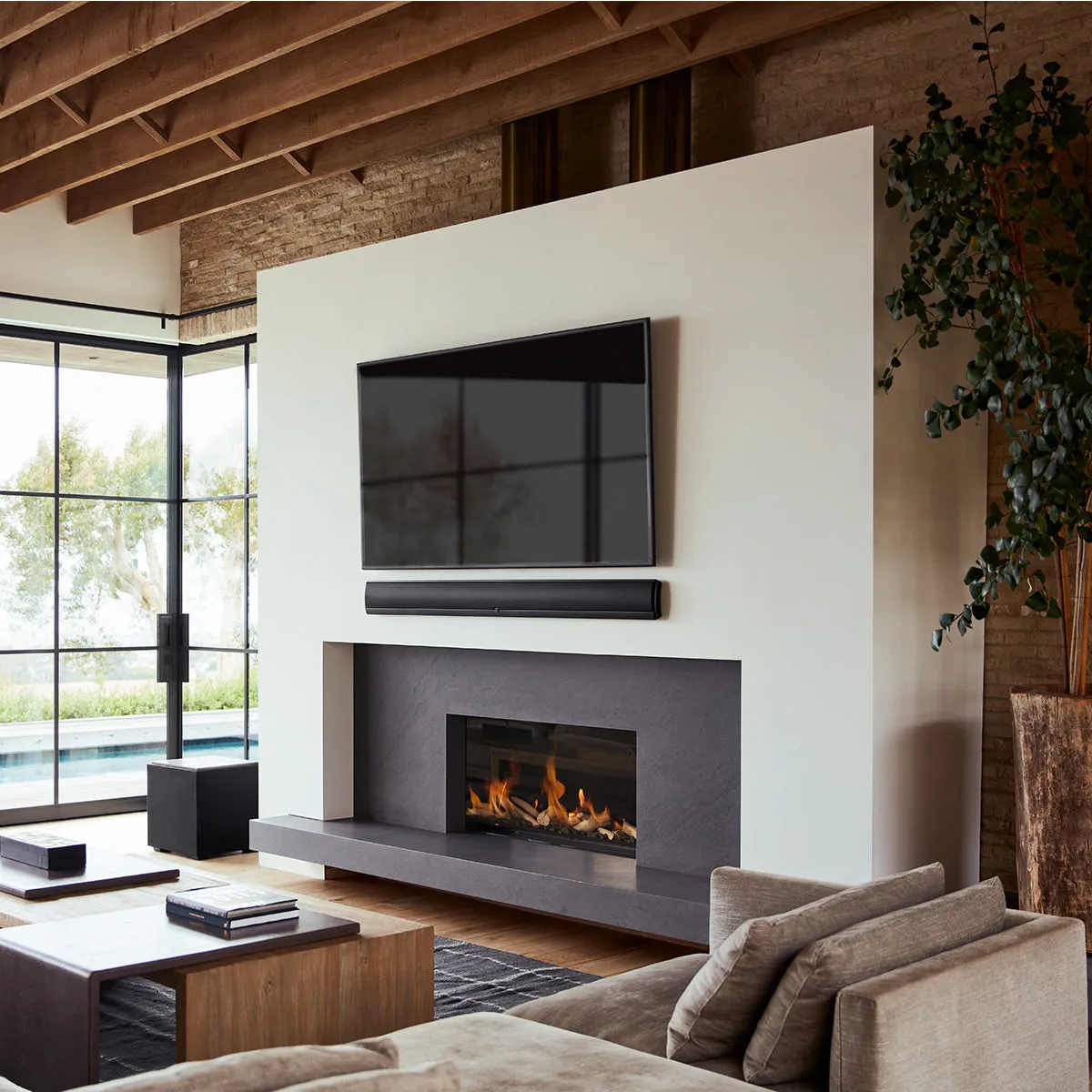 Definitive Technology Mythos 3C-85 Indoor/Outdoor On-Wall Passive Soundbar