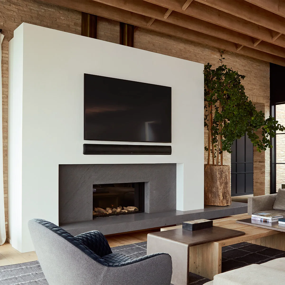 Definitive Technology Mythos 3C-85 Indoor/Outdoor On-Wall Passive Soundbar