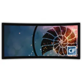 Deluxe Curved Series 2.35:1 113" High Contrast Grey Non-Coated MicroPerf