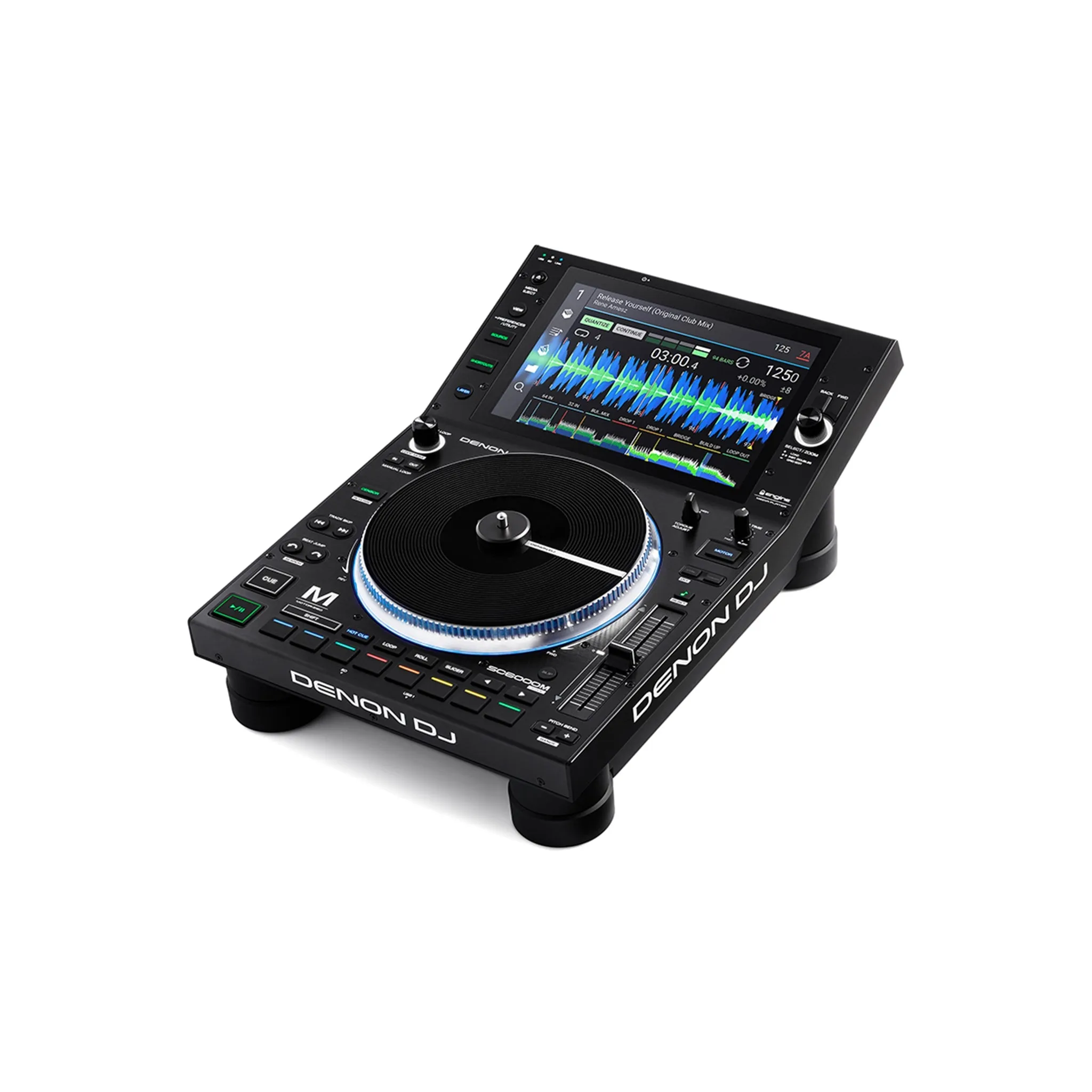 Denon DJ SC6000M Prime Professional DJ Media Player with 8.5" Motorized Platter & 10.1" Touchscreen