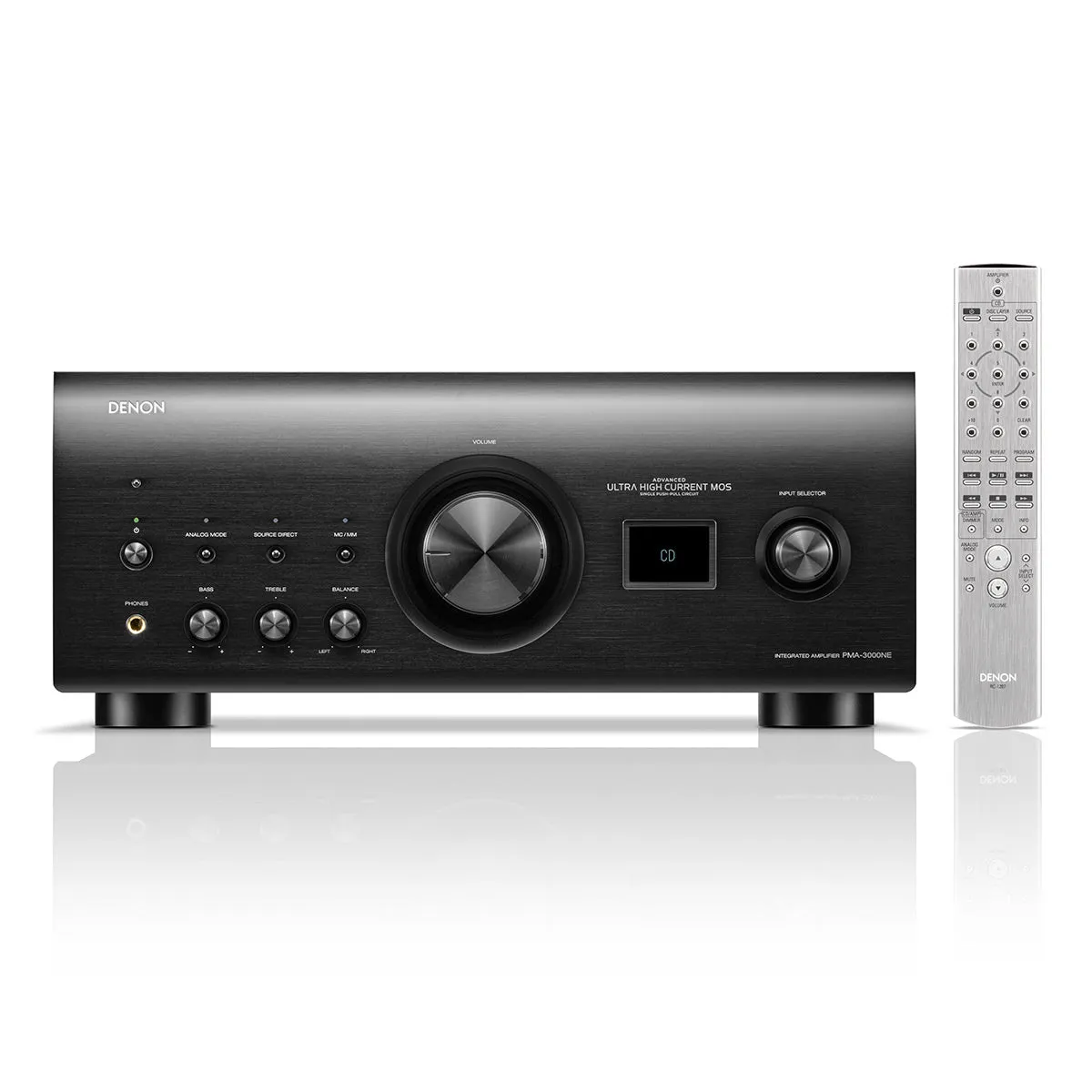 Denon PMA-3000NE Reference 2-Channel Integrated Amplifier (Black)