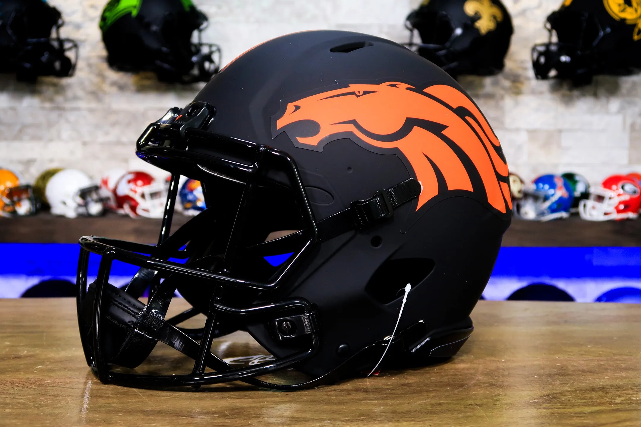 Denver Broncos Riddell Speed Authentic Helmet - Eclipse