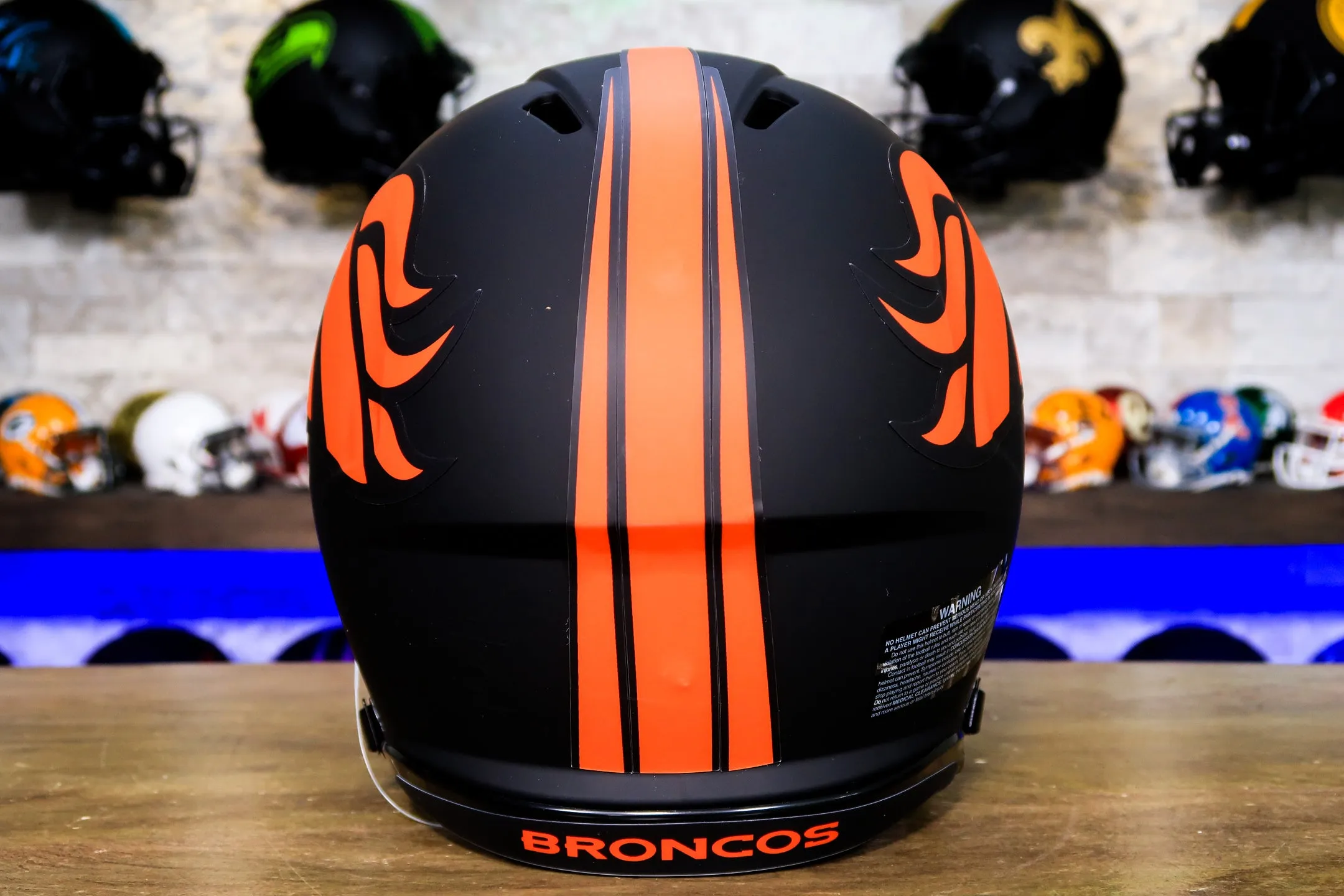 Denver Broncos Riddell Speed Authentic Helmet - Eclipse