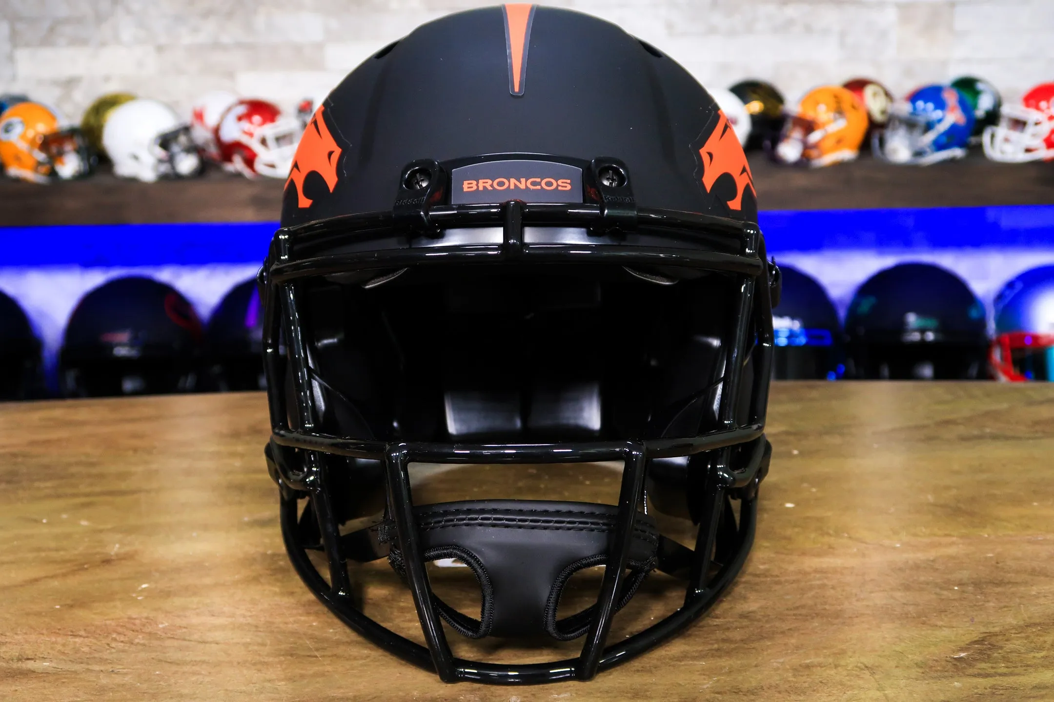Denver Broncos Riddell Speed Authentic Helmet - Eclipse