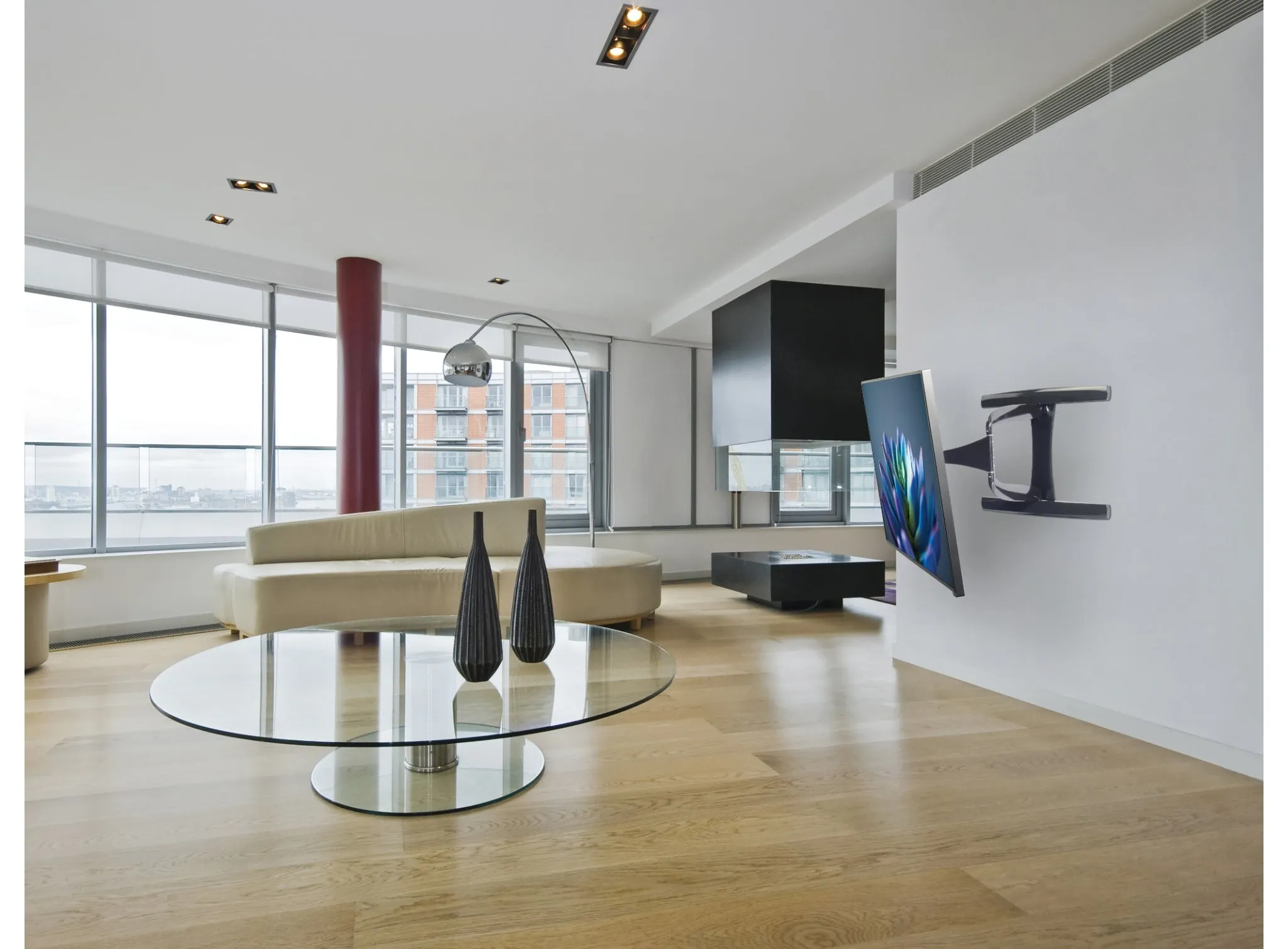 Designer Series™ Universal Ultra Slim Articulating Wall Mount For 37" to 65" Ultra-thin Displays