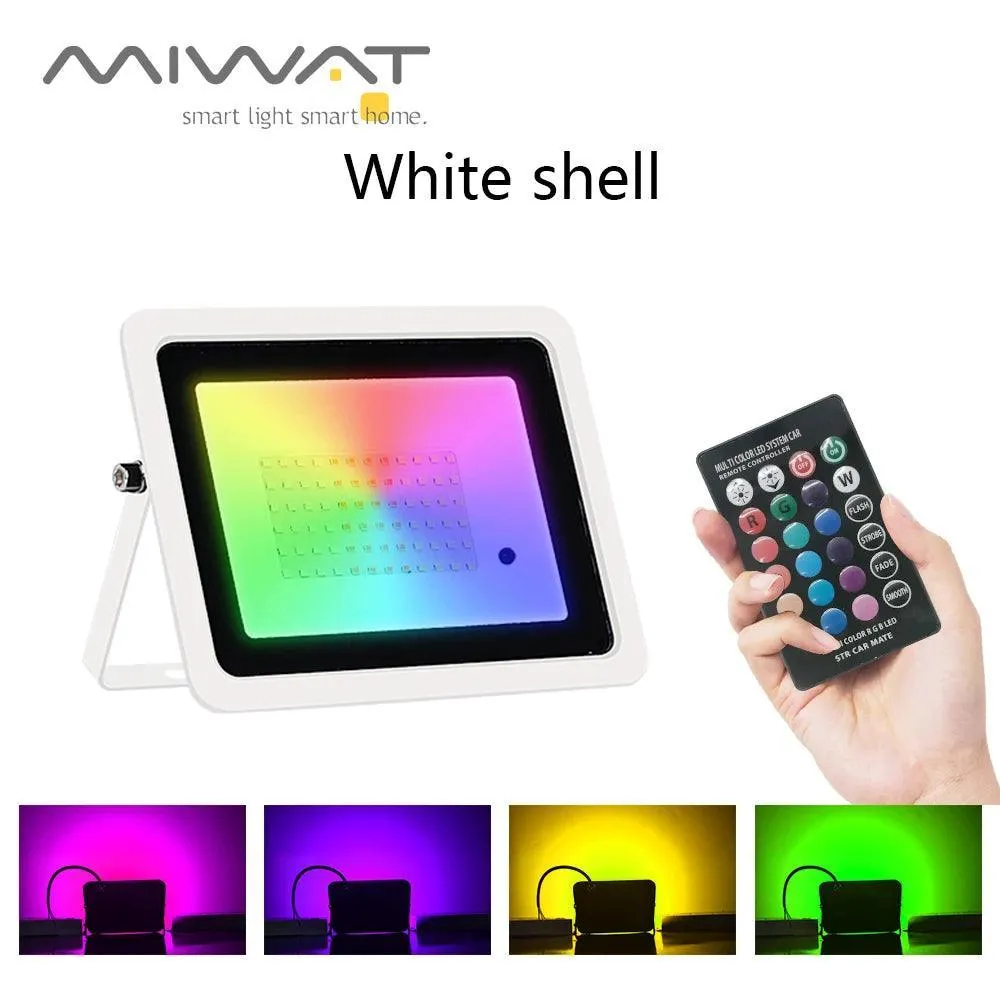 Dynamic RGB Outdoor Flood Light: Illuminate Garden and Events with Colors