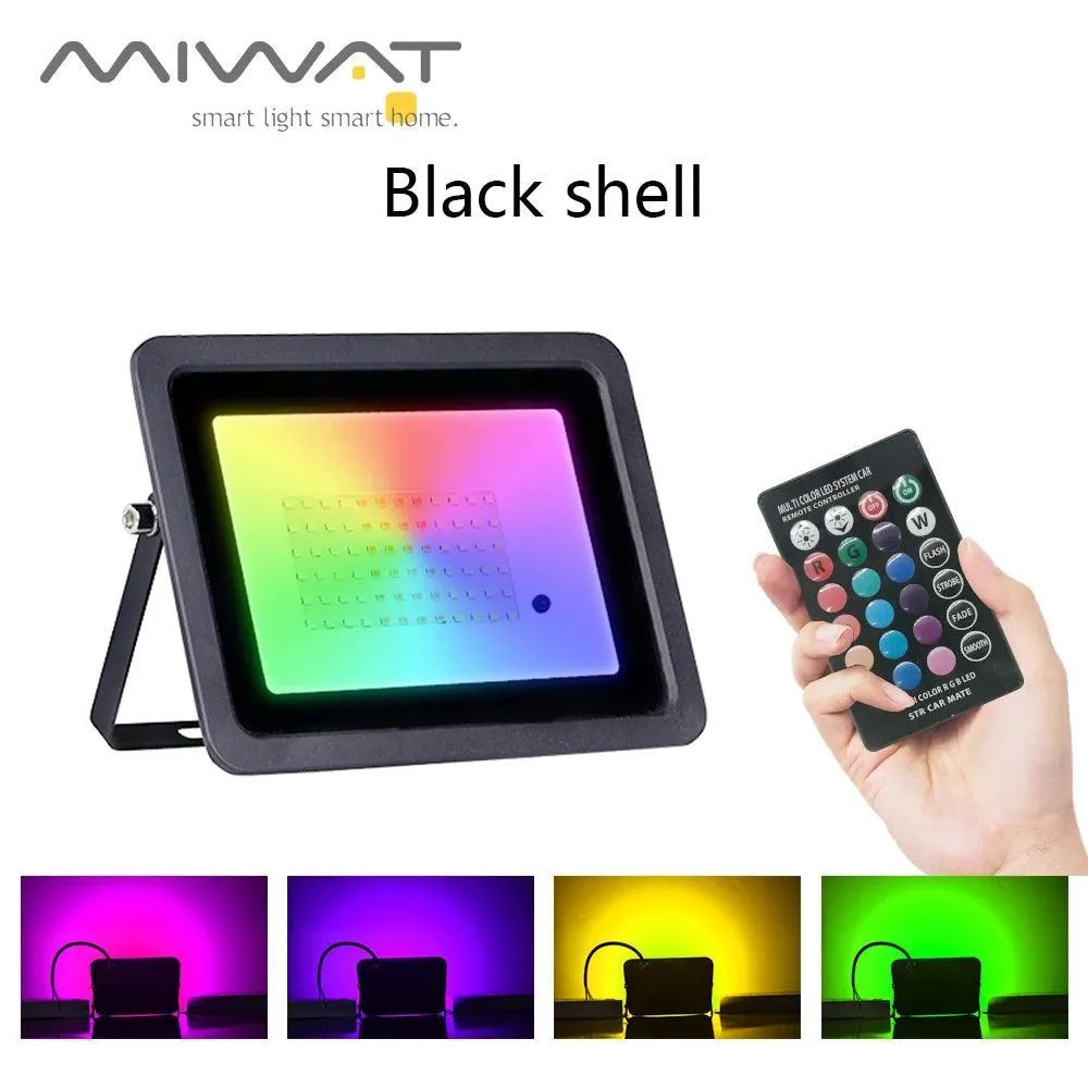 Dynamic RGB Outdoor Flood Light: Illuminate Garden and Events with Colors