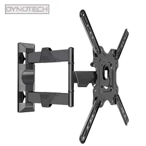 DynoTech - 180202 - Monitor TV Wall Mount - Tilt and Swivel - Vesa 400 x 400 - for 32-55” - Up to 60 Ibs