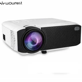E400 Android Projector With 2500Lumens HD 1080p Supported [ 1GB RAM 8GB ROM ] Home Theater Projector HD 3D Projector