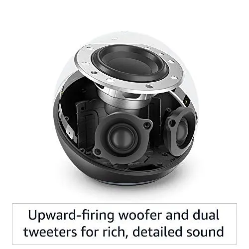 Echo (4th Gen, 2020 release) | Premium sound powered by Dolby and Alexa (Black)