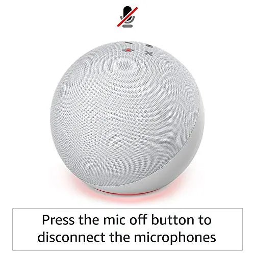 Echo (4th Gen, 2020 release) | Premium sound powered by Dolby and Alexa (Black)