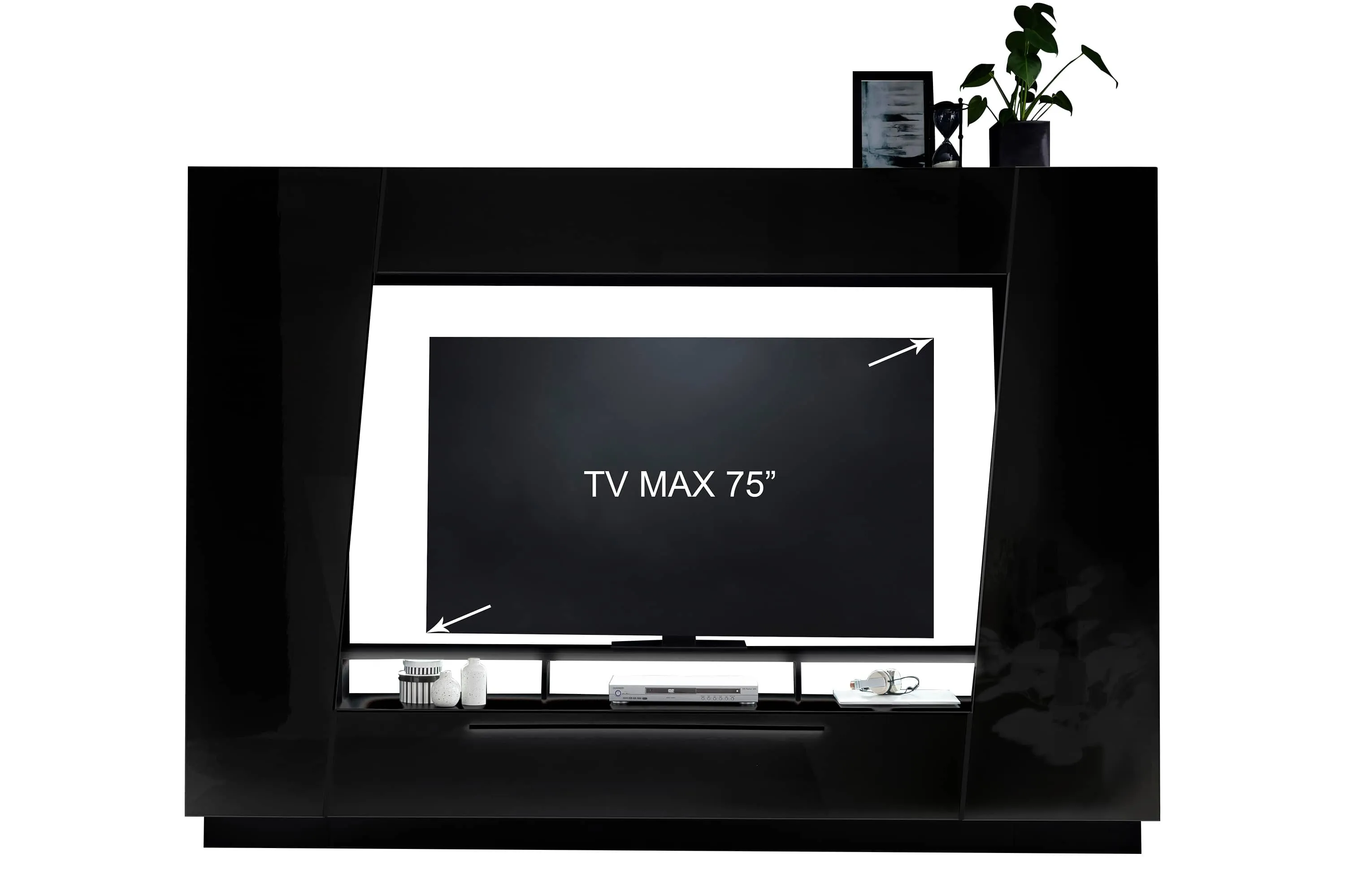 Emira Entertainment Unit For TVs Up To 75"
