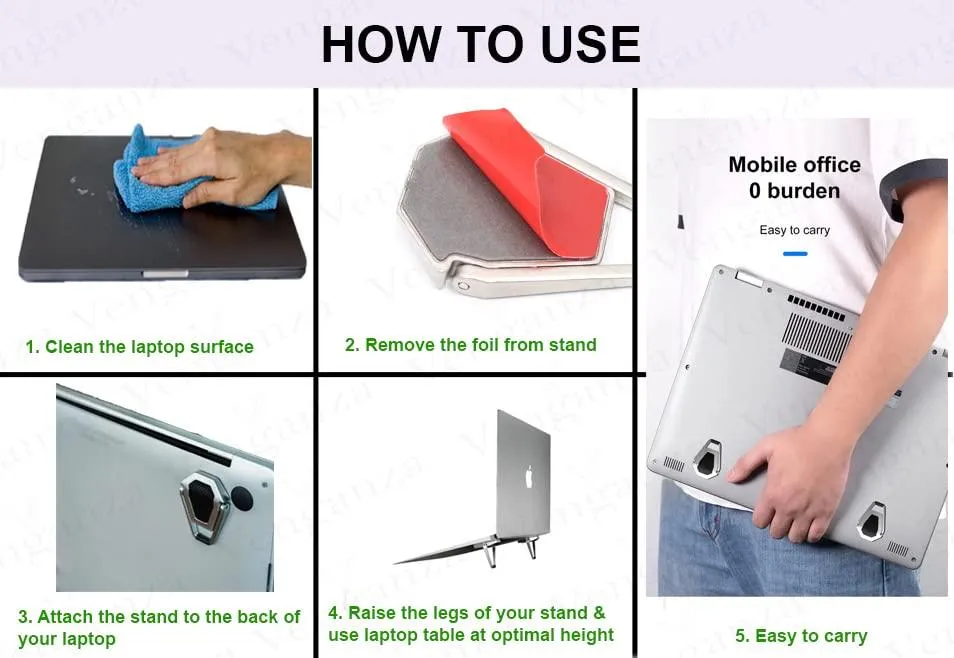 Ergonomic Laptop Stand for All Devices
