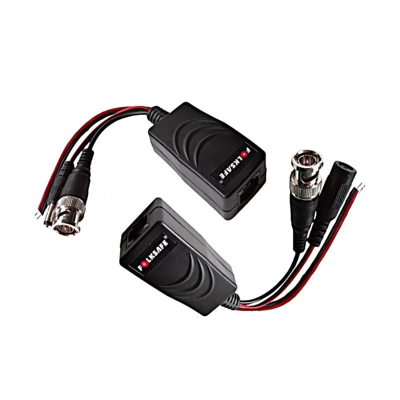 Folksafe 1Ch Passive Video|Power|Audio Ptz Balun