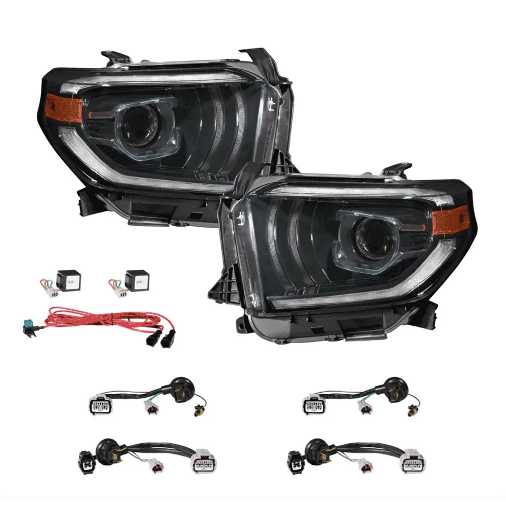 Form Lighting - LED Projector Headlights (Pair) - Toyota Tundra (2014-2021)
