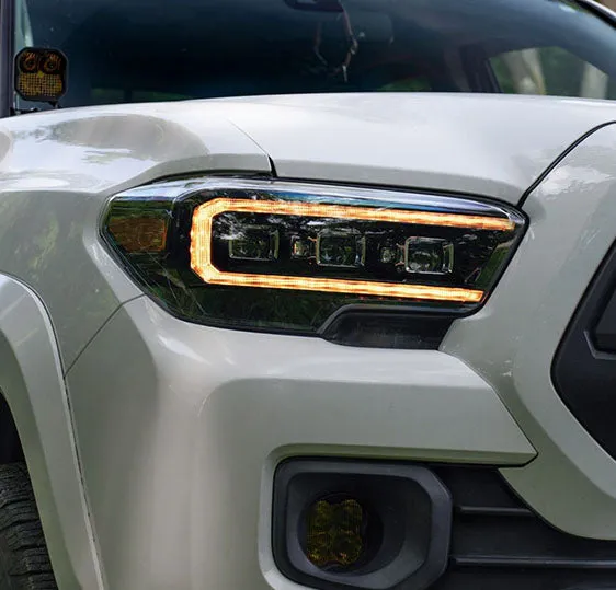 Form Lighting Sequential LED Projector Headlights with Amber DRL | 2023-2016 Toyota Tacoma