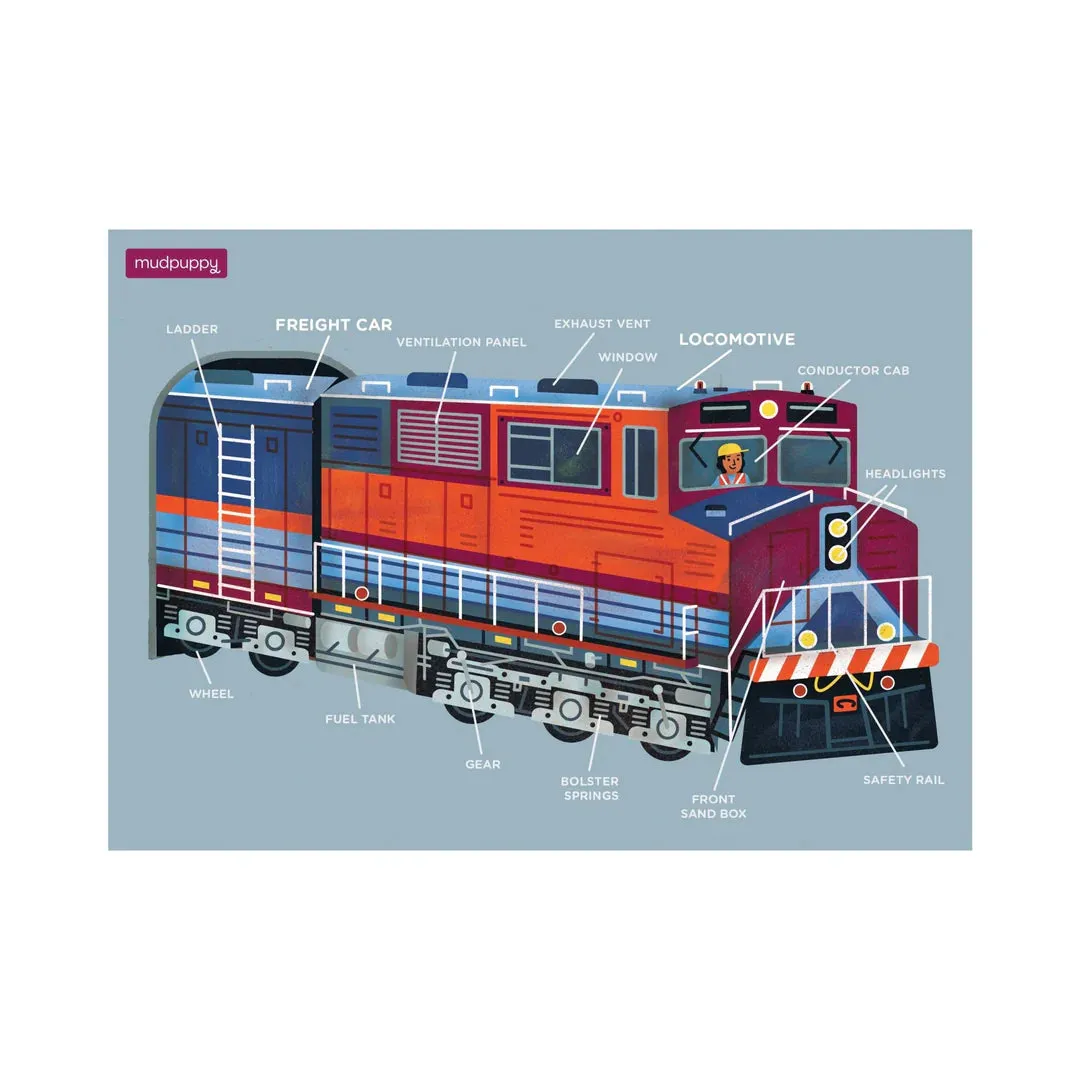 Freight Train 48 Piece Mini Puzzle