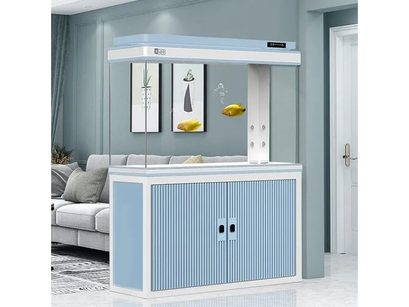 Full Set Blue And White Fish Tank 80cm