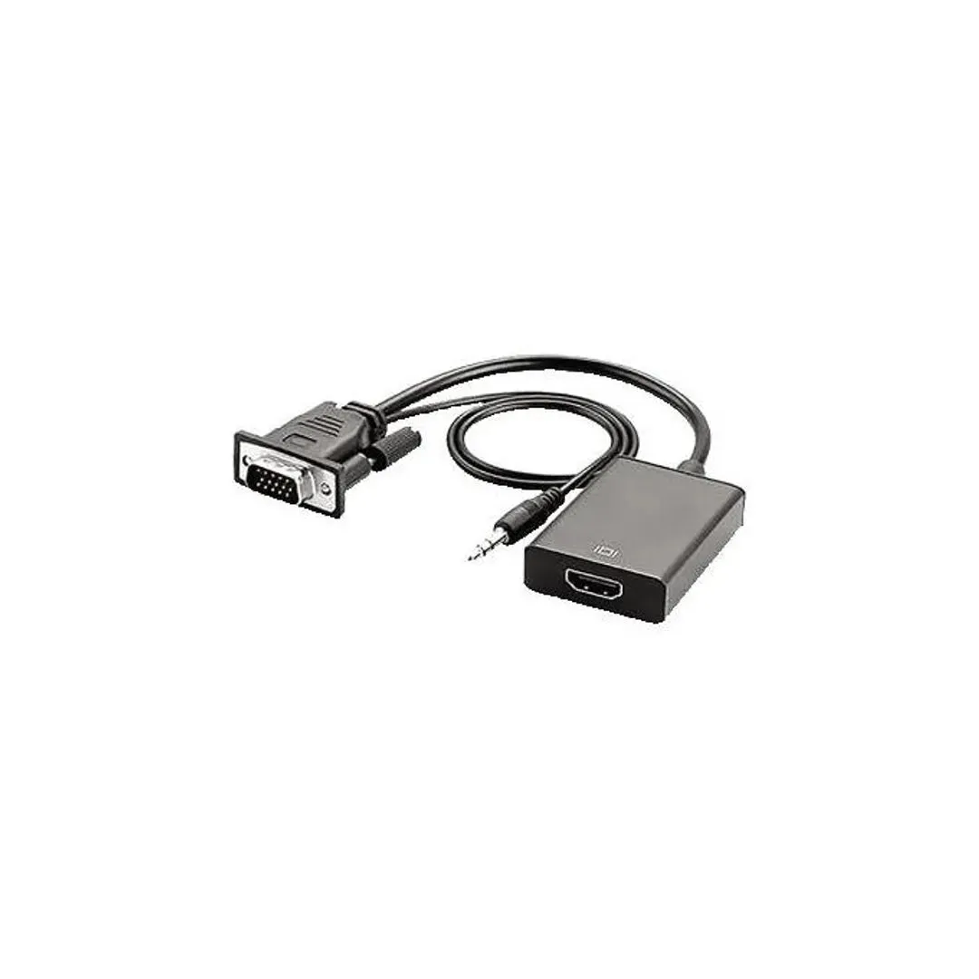 Gbc Konelco VGA-USB/HDMI Converter - Black | 443642