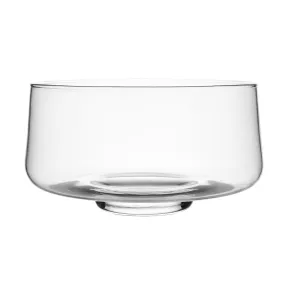 Glass Trifle Bowl Wide on Heavy Base 24x14cm