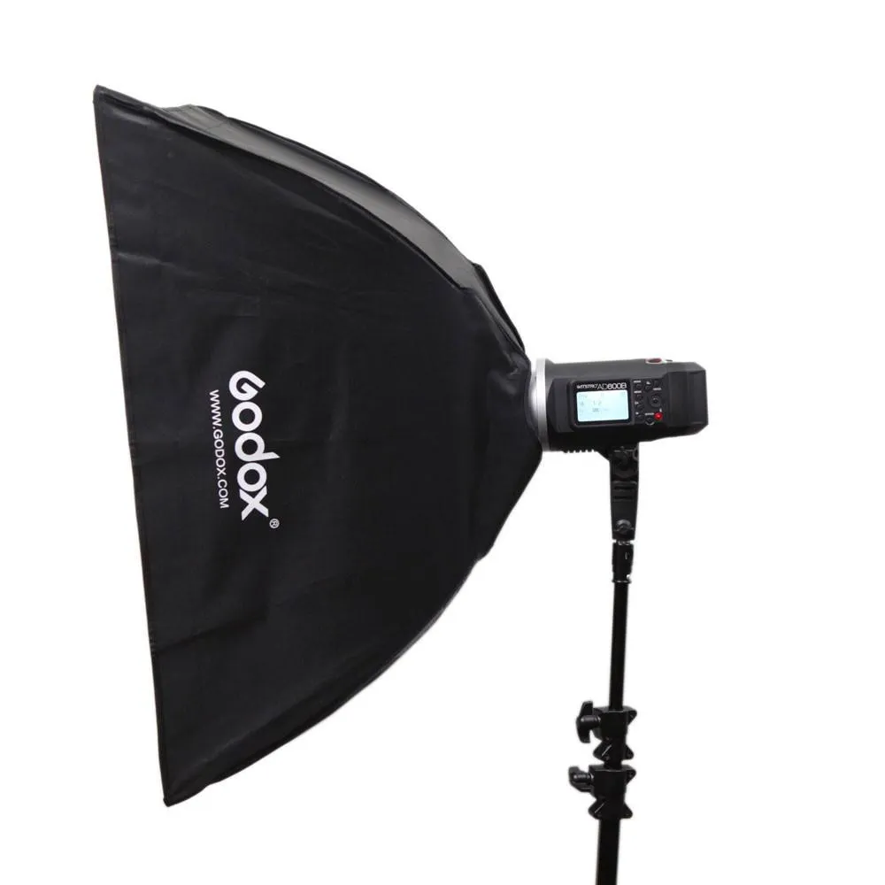 Godox 2 x AD600B Witstro TTL 2.4GHz Studio Flash Strobe Light & Stand Kit with X2 Trigger (Bowens) - Bundle