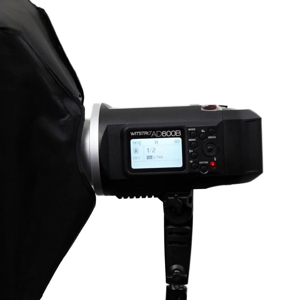 Godox 2 x AD600B Witstro TTL 2.4GHz Studio Flash Strobe Light & Stand Kit with X2 Trigger (Bowens) - Bundle