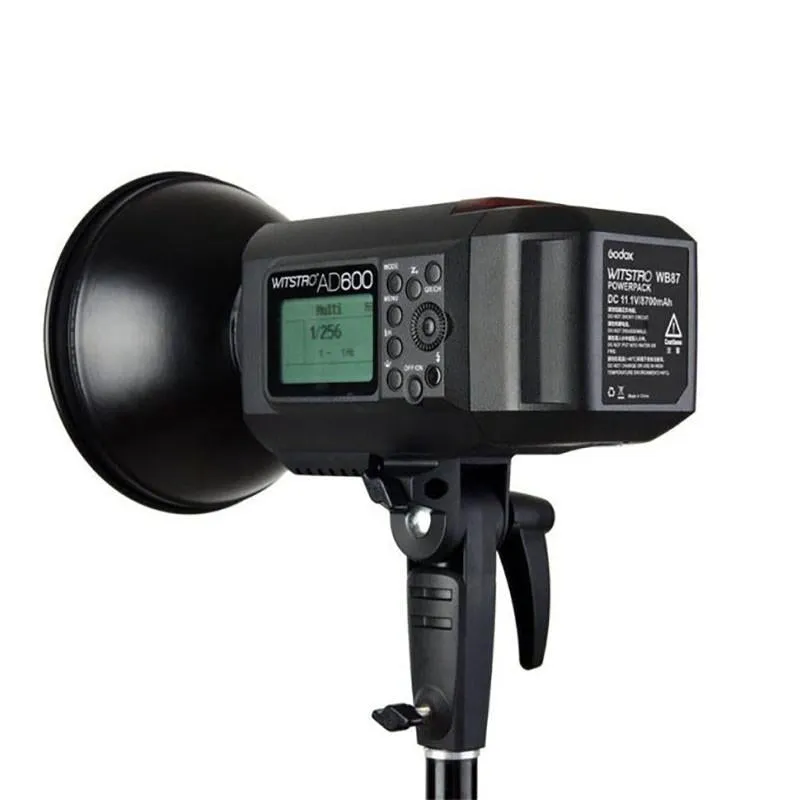 Godox AD600B Witstro TTL 2.4GHz Studio Flash Strobe Complete Kit (Bowens Mount) - Bundle