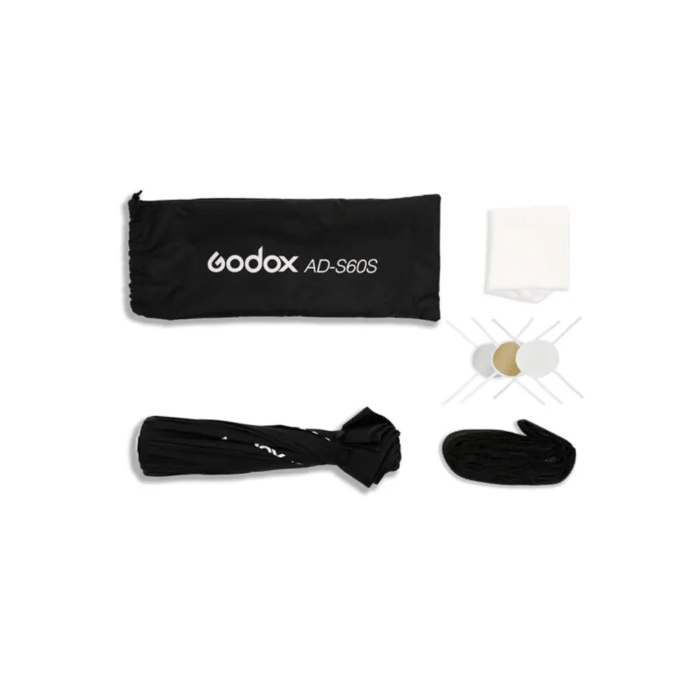 Godox ML60 Portable Continuous LED Light Starter Kit with Softbox and Stand - Bundle