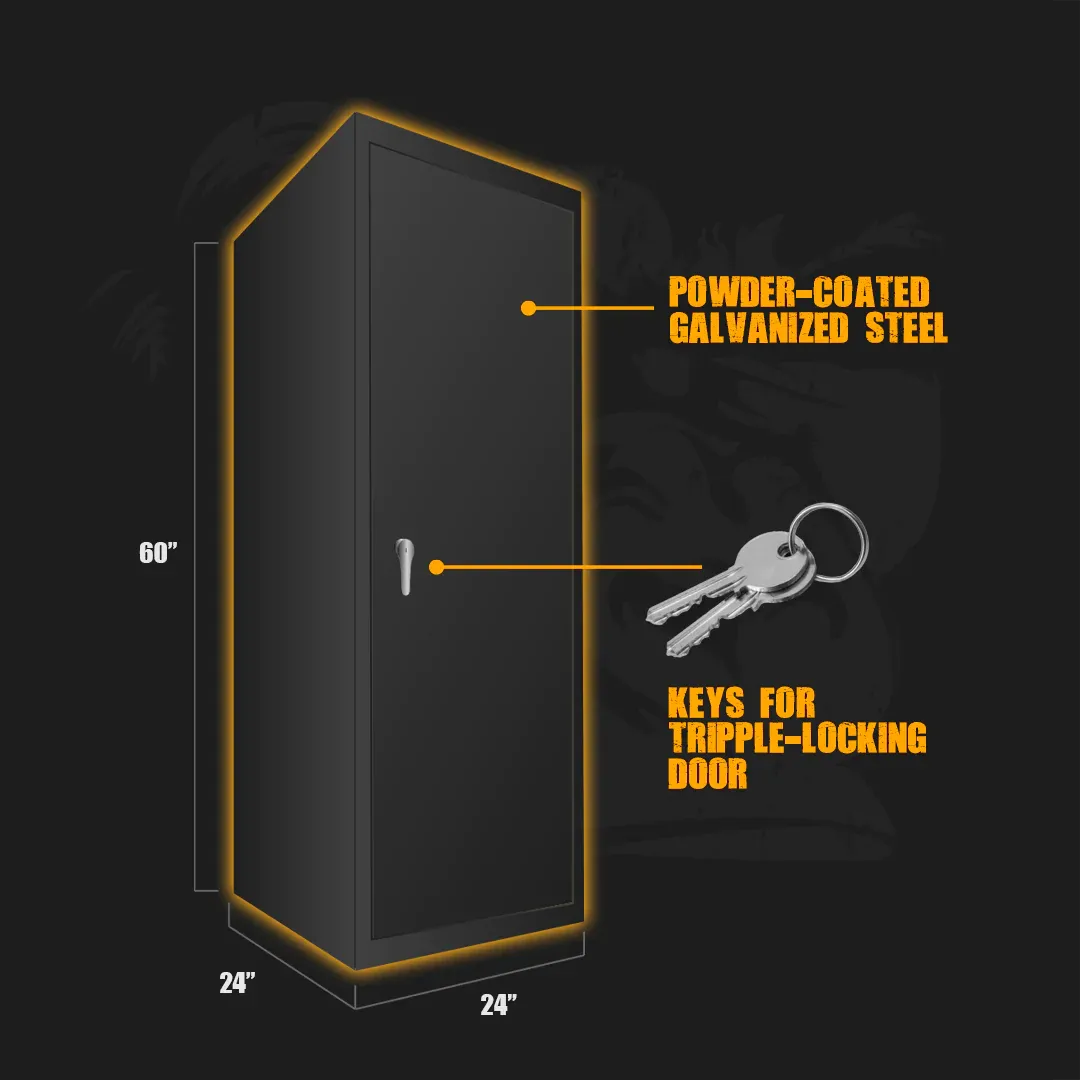 Gorilla Grow Cabinet 24”x 24” x 60” - Soil