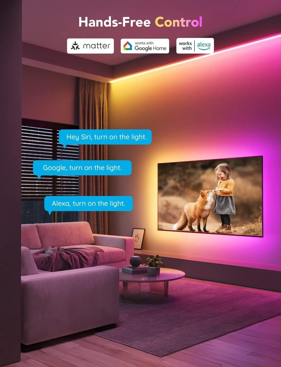 Govee H100E RGBIC Strip Light M1 Extension (1m)