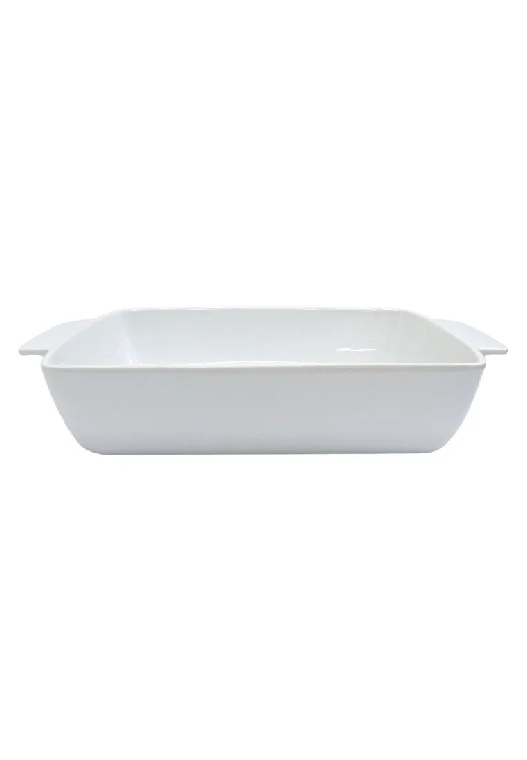 Gracious Dining by Gibson 2 Piece Stoneware Bakeware with Metal Rack