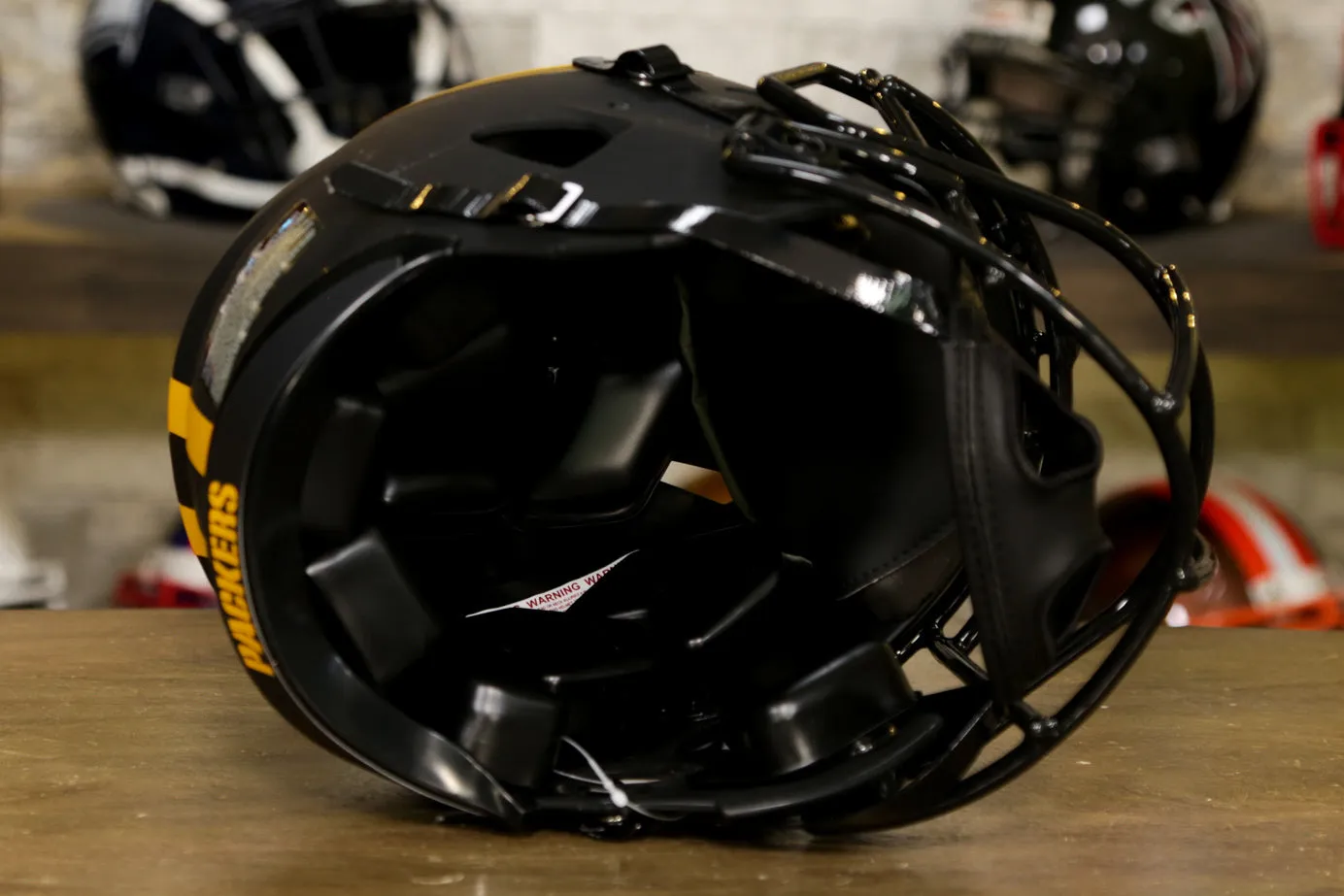 Green Bay Packers Riddell Speed Authentic Helmet - Eclipse