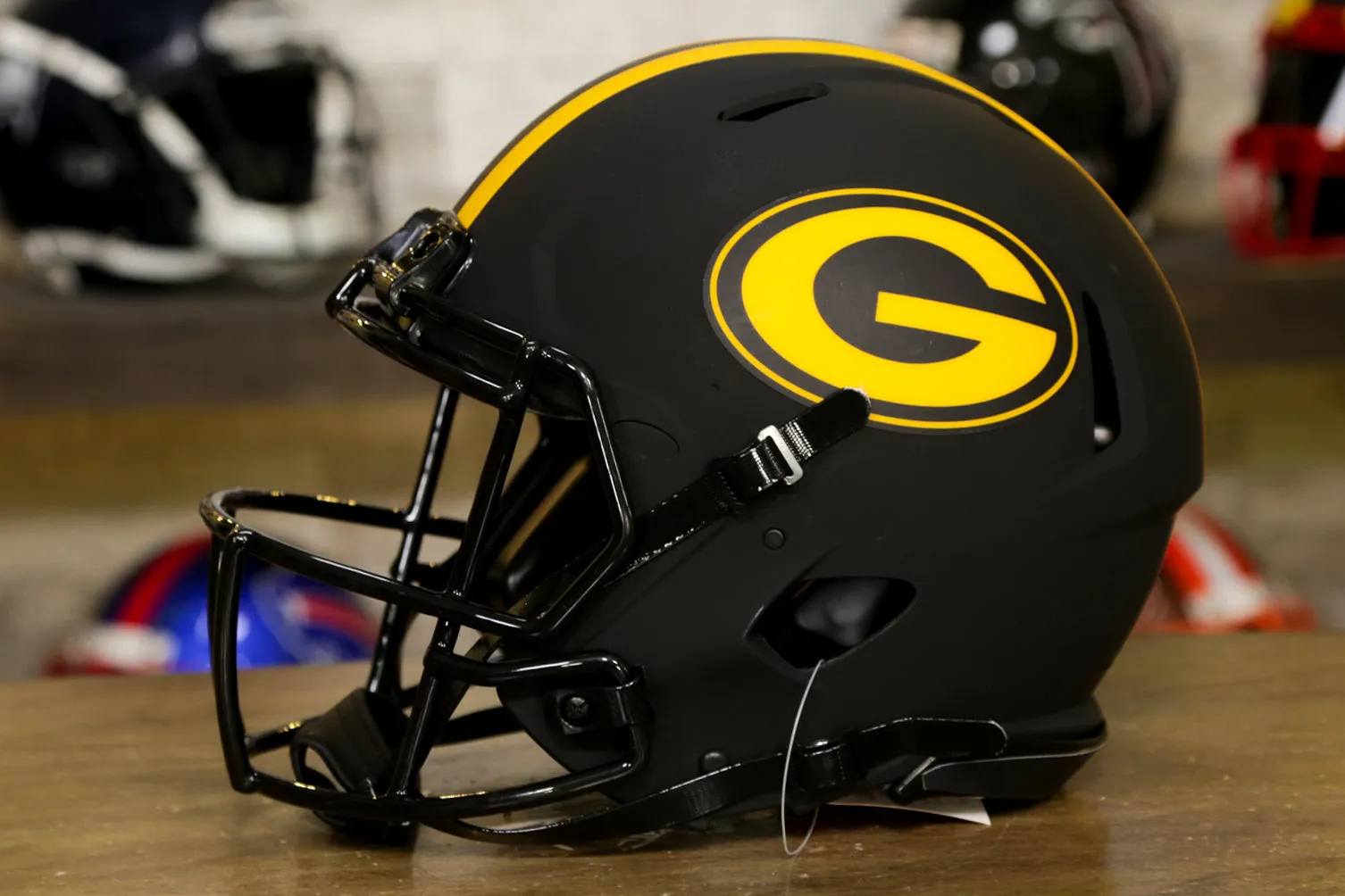 Green Bay Packers Riddell Speed Authentic Helmet - Eclipse