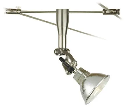 Head for Cable Light in Satin Nickel Finish by Stone Lighting