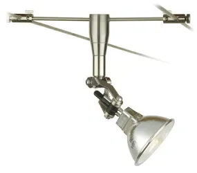 Head for Cable Light in Satin Nickel Finish by Stone Lighting