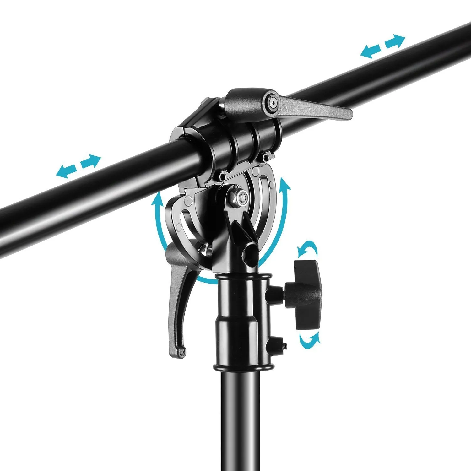 Heavy Duty Boom Stand with 4kg Counter Weight for Flash Strobes (Max Load 10kg)