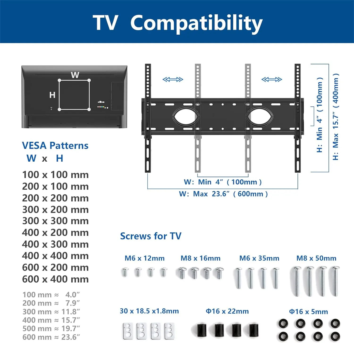 Height Adjustable Mobile TV Cart for 32-75 Inch Screens | Rolling TV Stand with Locking Wheels & Metal Shelf | Portable Floor Stand for Home I Office I Outdoor Use