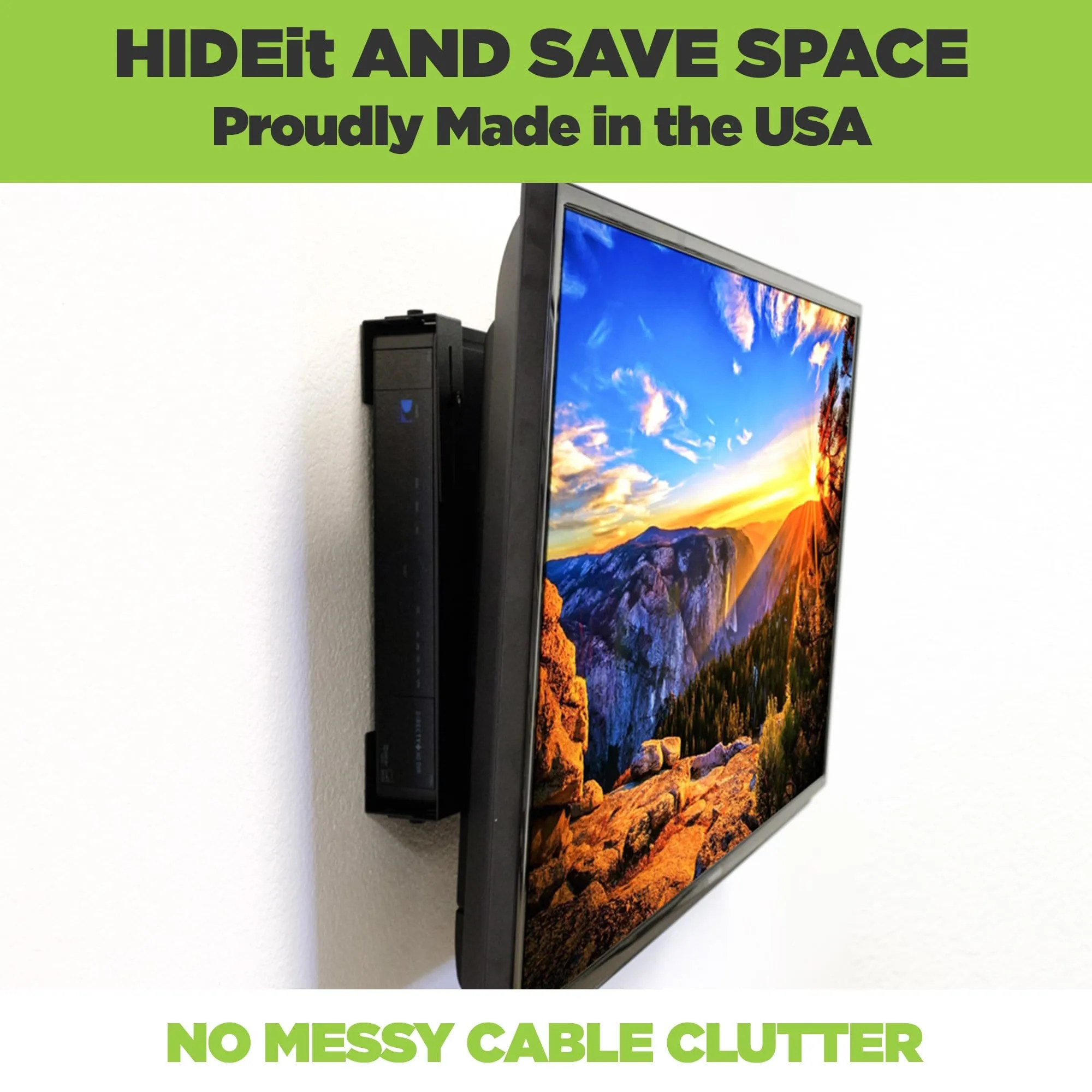 HIDEit Uni-LS | Adjustable Large Slim Device Mount