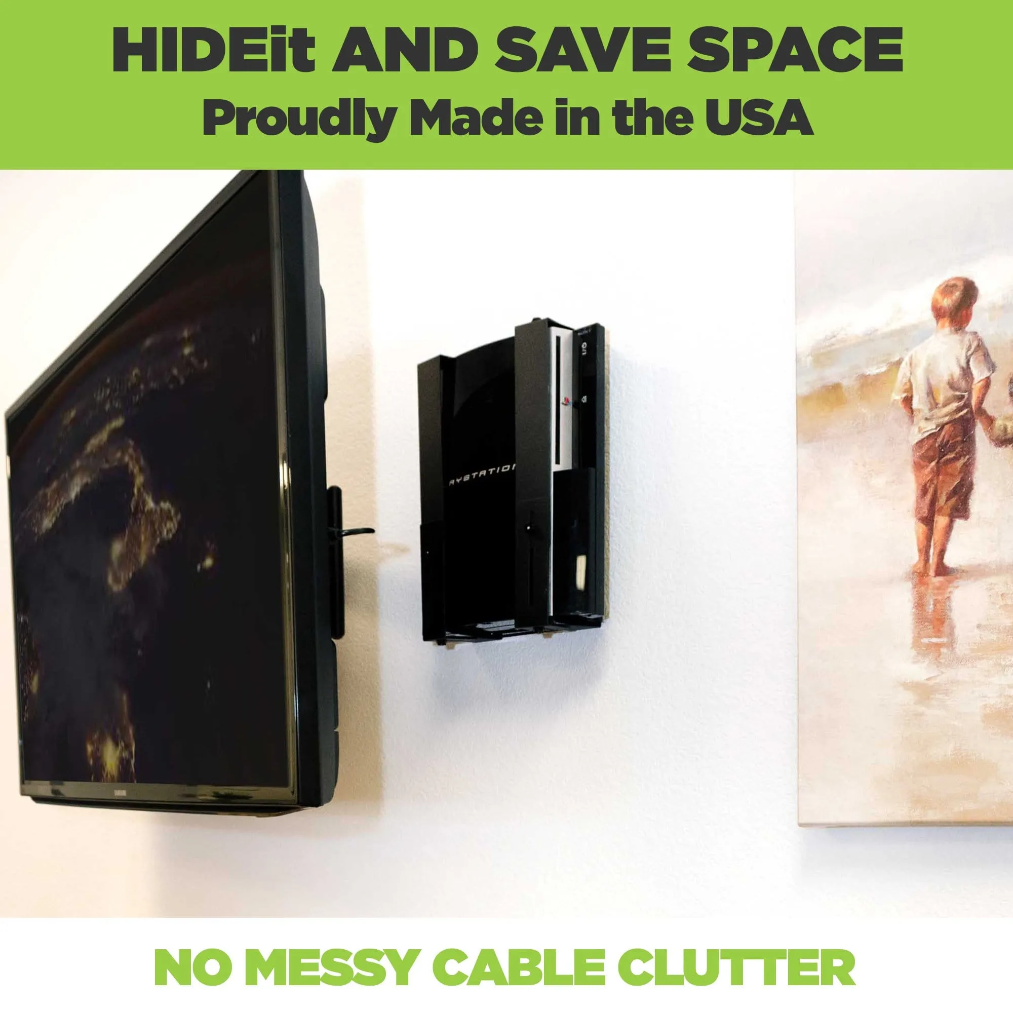 HIDEit Uni-MXW | Adjustable Medium Extra-Wide Component Mount